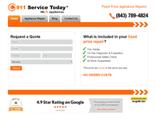 Tablet Screenshot of 911servicetoday.com